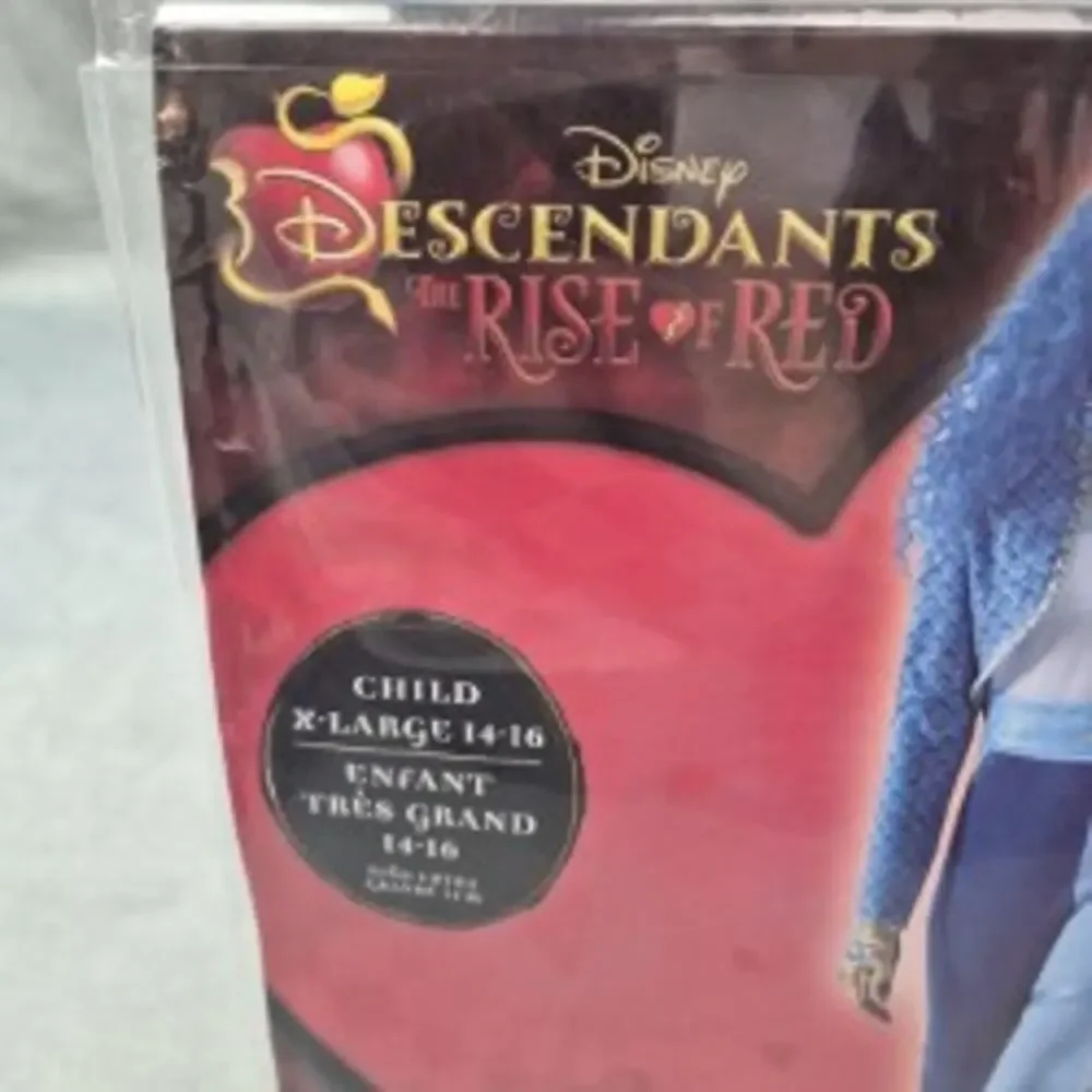 Disney Descendants Rise Of Red Chloe Child Costume Halloween Cosplay Dress Up XL - Picture 5 of 6